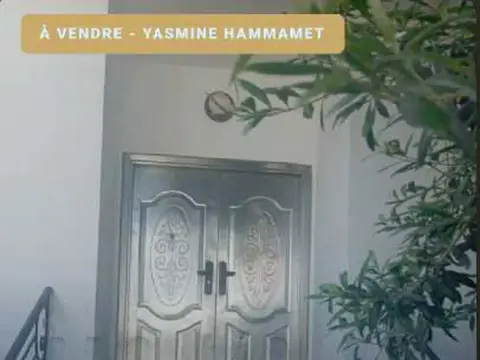 À vendre Villa avec piscine + 5 Appartement s+2 à Yasmine hamammet