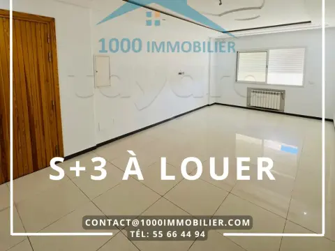 S+3 à louer à Sahloul 1