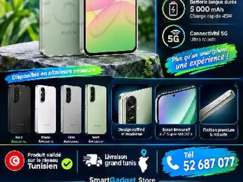 Samsung Galaxy A56 5G (8/256Go)Neuf cacheté Sous blister Validé 
📞52687077📞