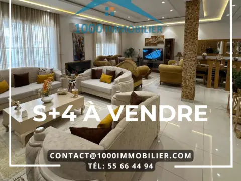 S+4 Etage de villa à Vendre