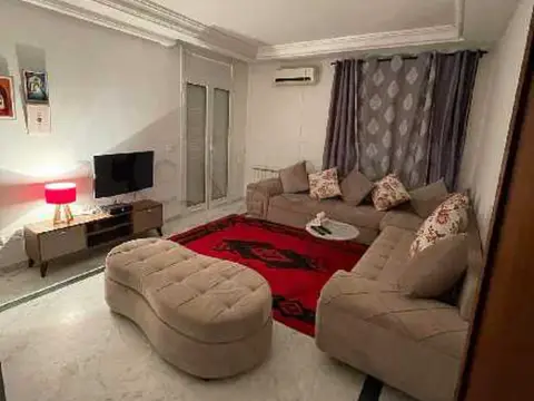 appartement s+1 meublé par nuitée à el wahat l'aouina