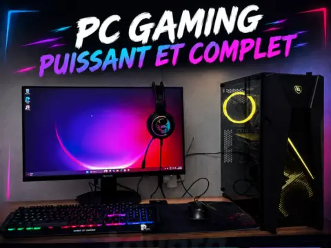 🔥💪 PC GAMING PUISSANT ET COMPLET – RX 6700 XT 12GB – 165Hz 💪🔥