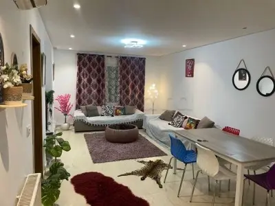 appartement s1 meublé par nuité à el wahat l'aouina