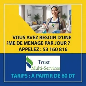 femme de menage par jour a el mourouj