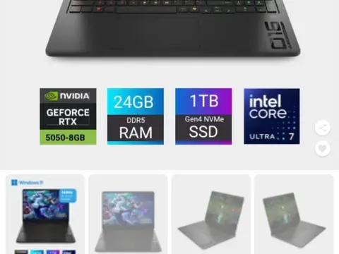 HP Ultra 5 Laptop with 24GB DDR5 RAM & 1TB Storage