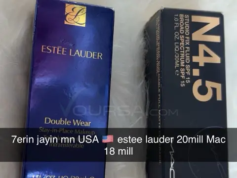 Estée Lauder mac foundations