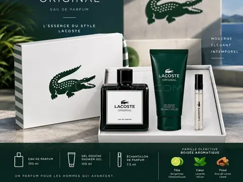 BOX LACOSTE ORIGINAL-BE ORIGINAL