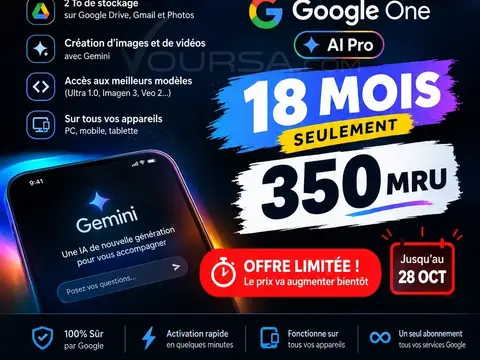 Google Gemini AI Pro – 18 Months