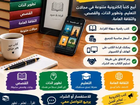 كتب إلكترونية (PDF) في مختلف المجالات