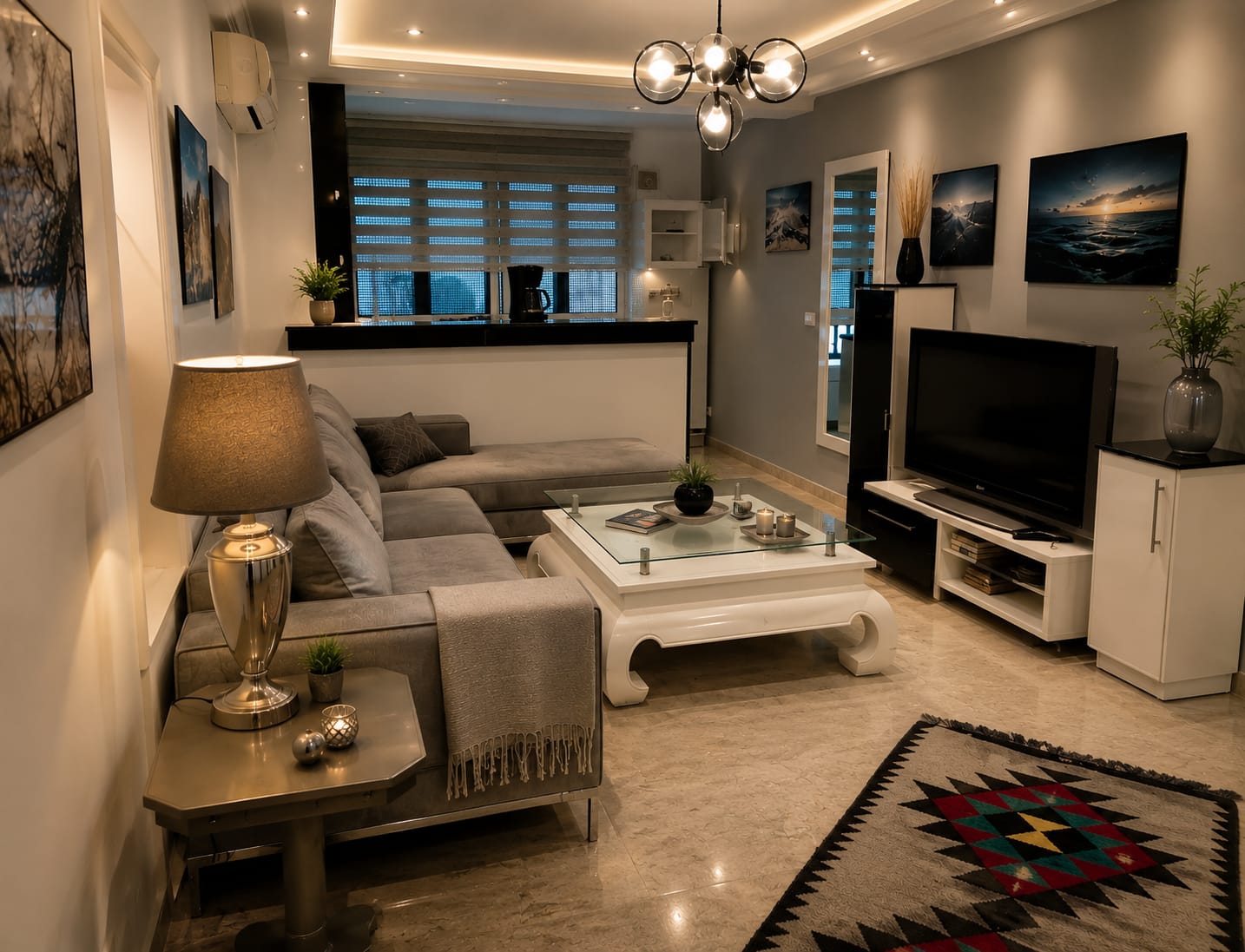 A vendre appartement S+2 totalement rénové a Marina Monastir à Monastir — photo 1