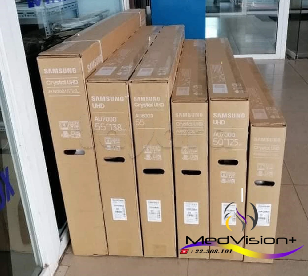 SAMSUNG 50"/55/65 Crystal serie 7 smart-4k (l'ORIGINAL) à Autres Villes, Tunis — photo 1