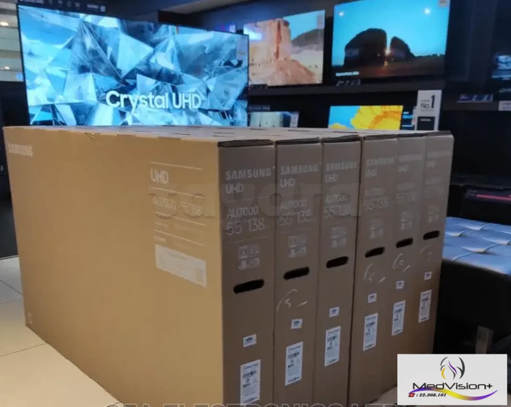 SAMSUNG 50"/55/65 Crystal serie 7 smart-4k (l'ORIGINAL) à Autres Villes, Tunis — photo 4