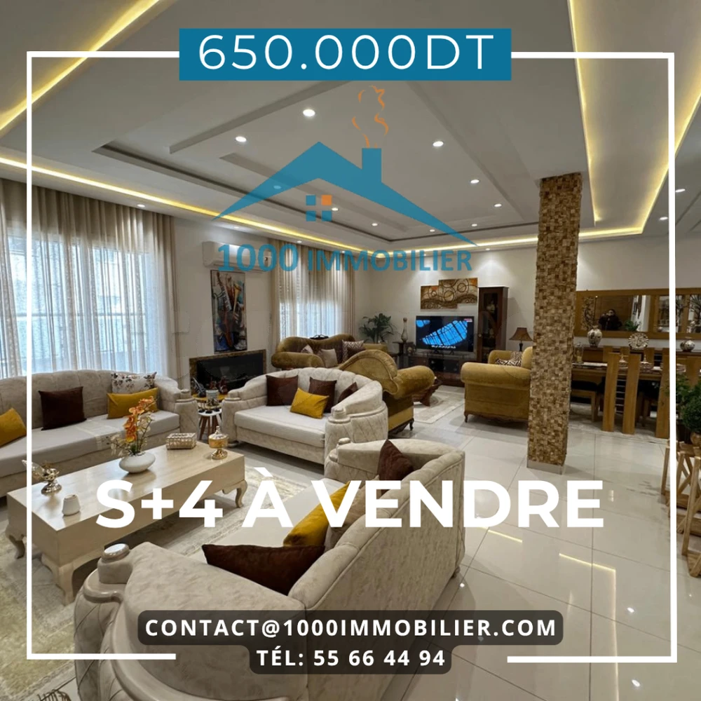 S+4 Etage de villa à Vendre à Sousse, Sousse — photo 1