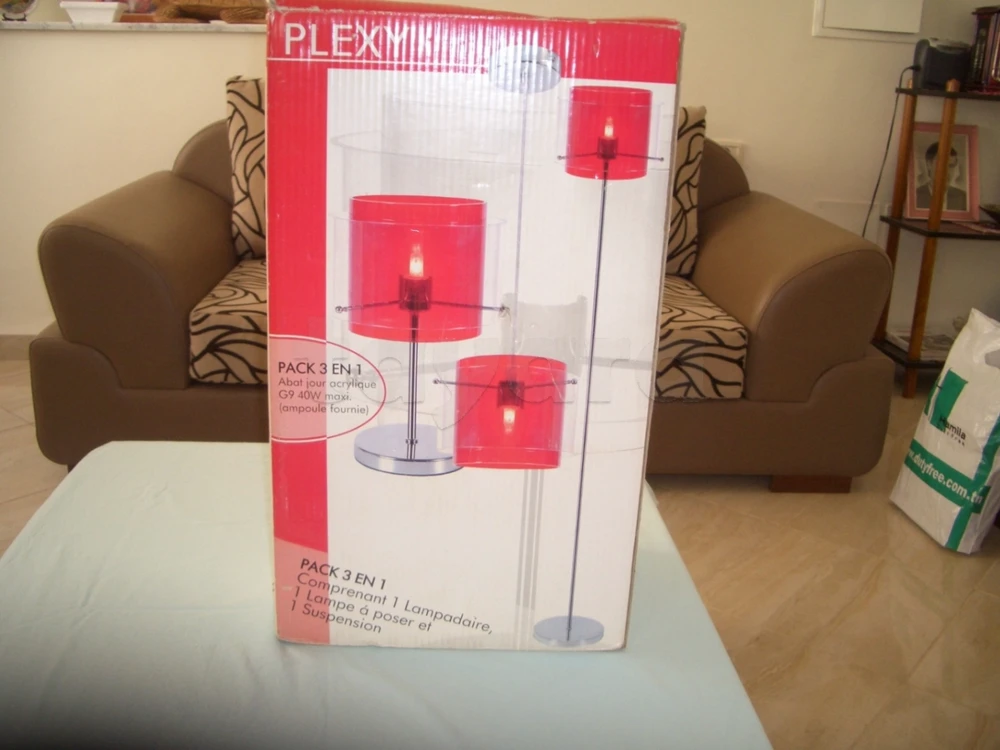Pack 3 en 1 - Luminaire PLEXY - NEUF à Khzema, Sousse — photo 1