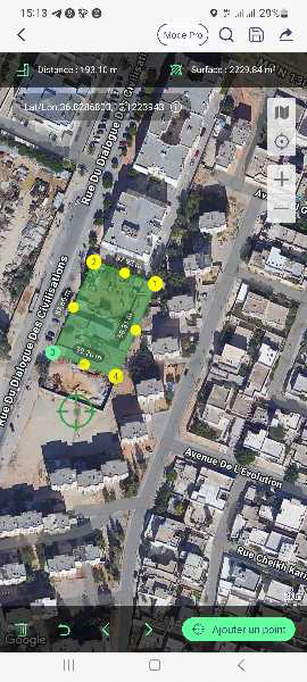 terrain 1125m2 pour promoteurs à Ettahrir, Tunis — photo 1