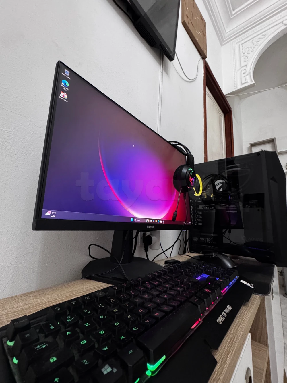 PC GAMING PUISSANT ET COMPLET – RX 6700 XT 12GB – 165Hz à Akouda, Sousse — photo 3