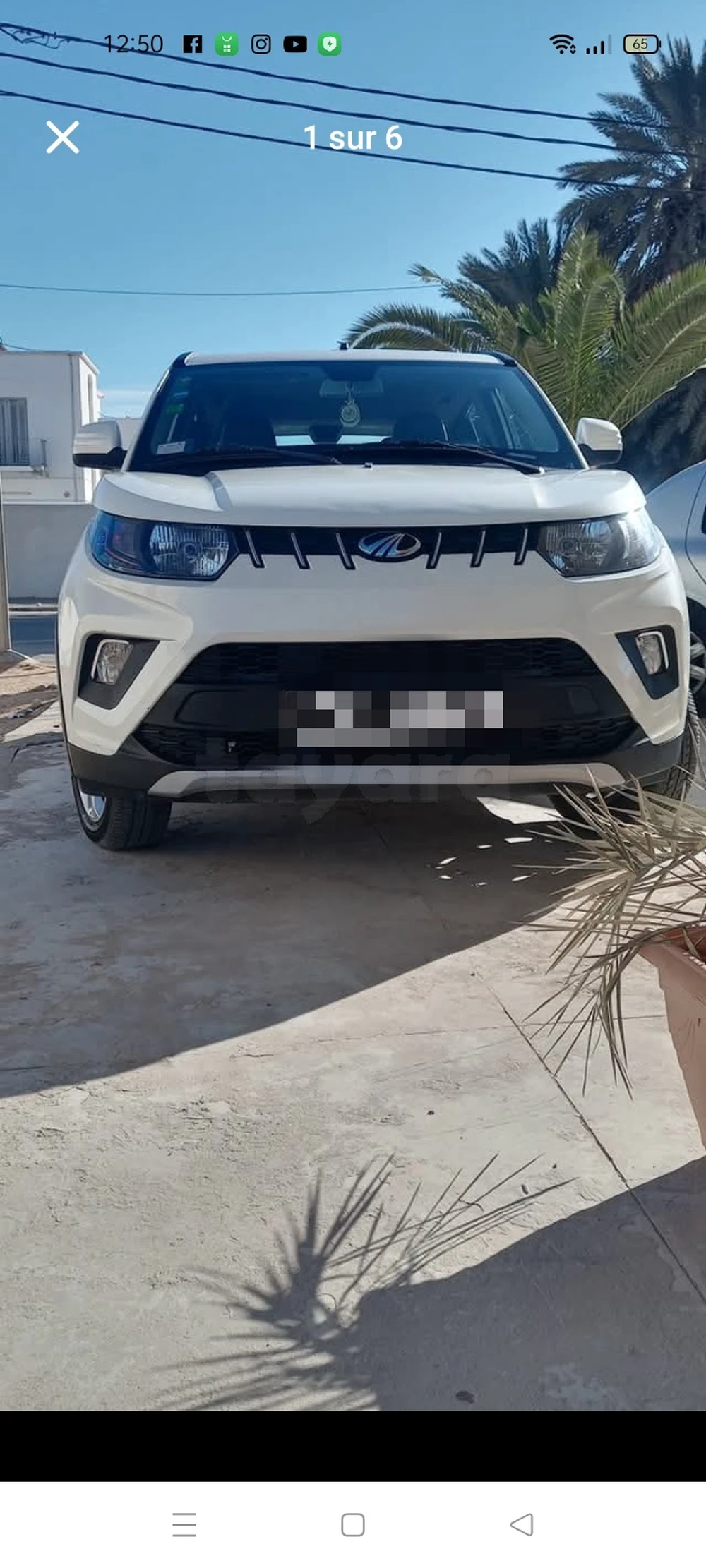 Mahindra Kuv 100 k8 tel 53176886 à Sakiet Eddaïer, Sfax — photo 1