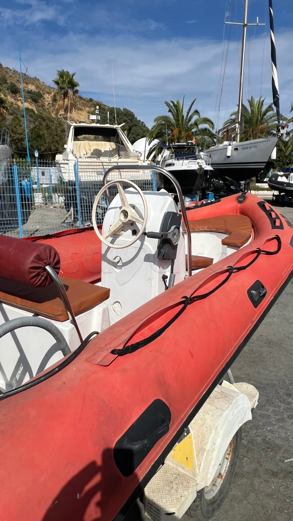 Bateaux semi rigide à Sidi Bou Said, Tunis — photo 2