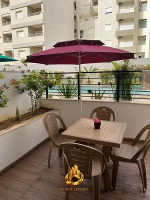 A vendre Appartement S+1 avec terrasse à AFH Mrezga , Cité El Wafa à Mrezga, Nabeul — photo 1