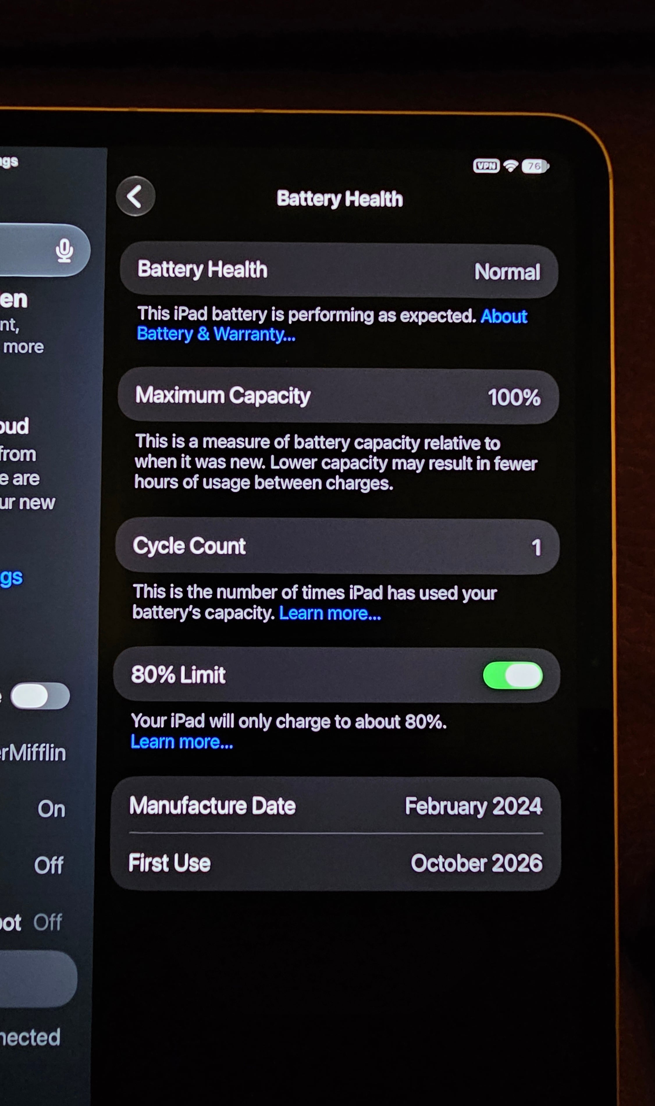 iPad Pro 11 m4 16gb/2tb cellular nano glass à 66 Abraj Quartier (The Pearl) — photo 5