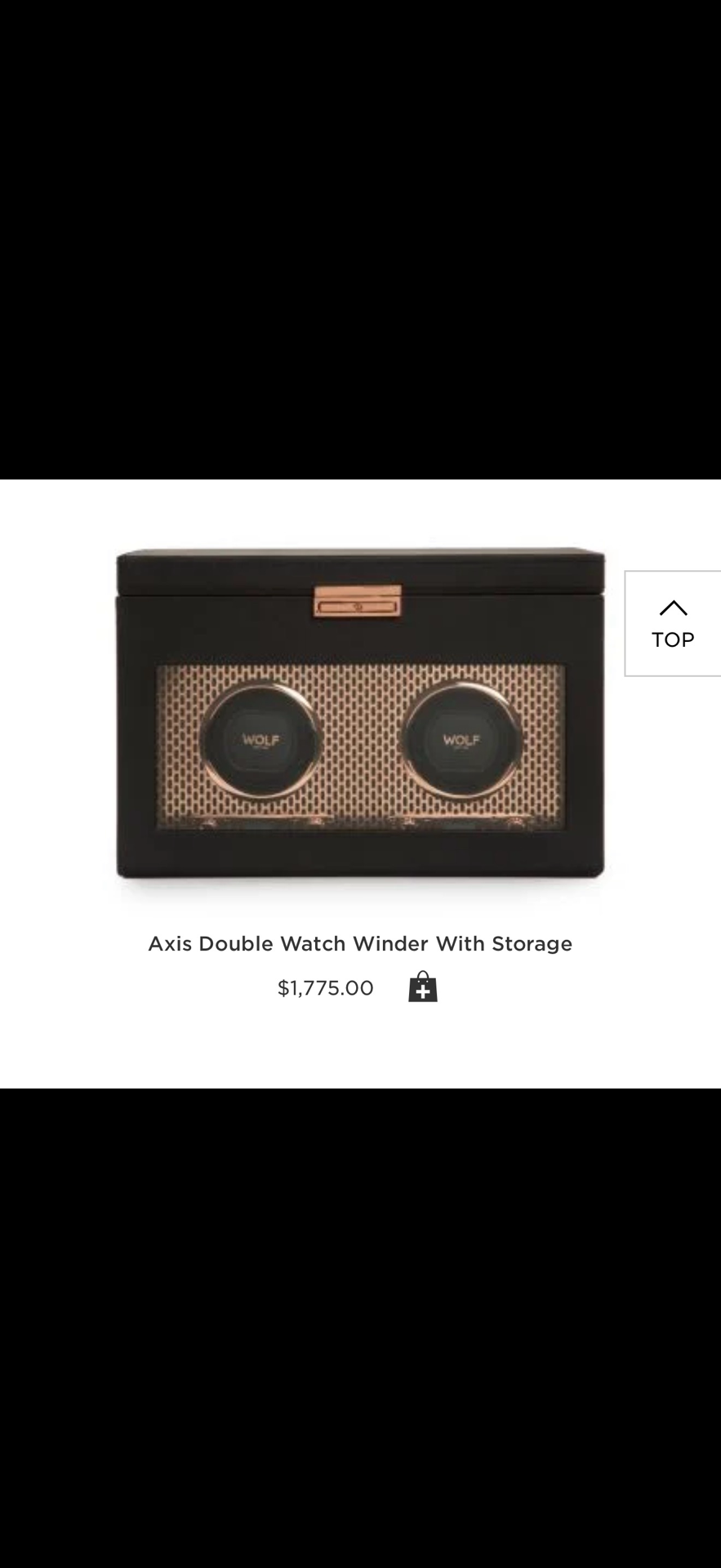 WOLF Axis Double Watch Winder with Storage – Like New à Zone Musheirab — photo 5