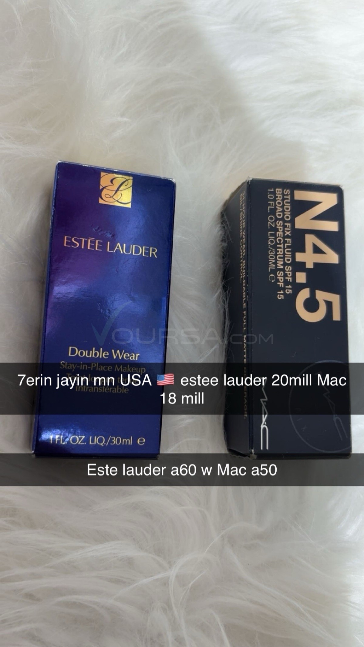 Estée Lauder mac foundations à Tevragh Zeina — photo 1