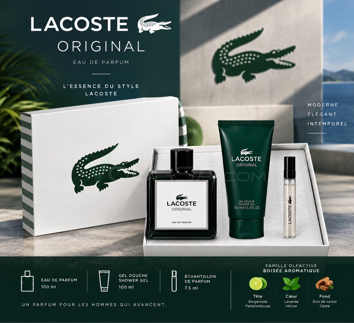 BOX LACOSTE ORIGINAL-BE ORIGINAL à Tevragh Zeina — photo 1