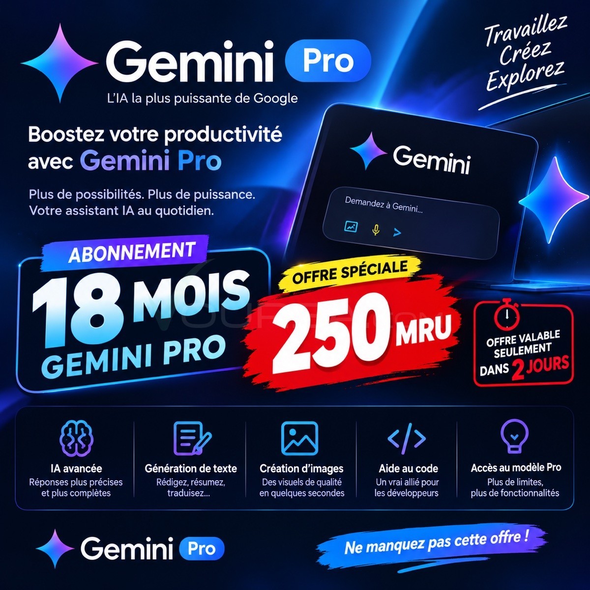 gemini pro 18mois à Ksar — photo 1