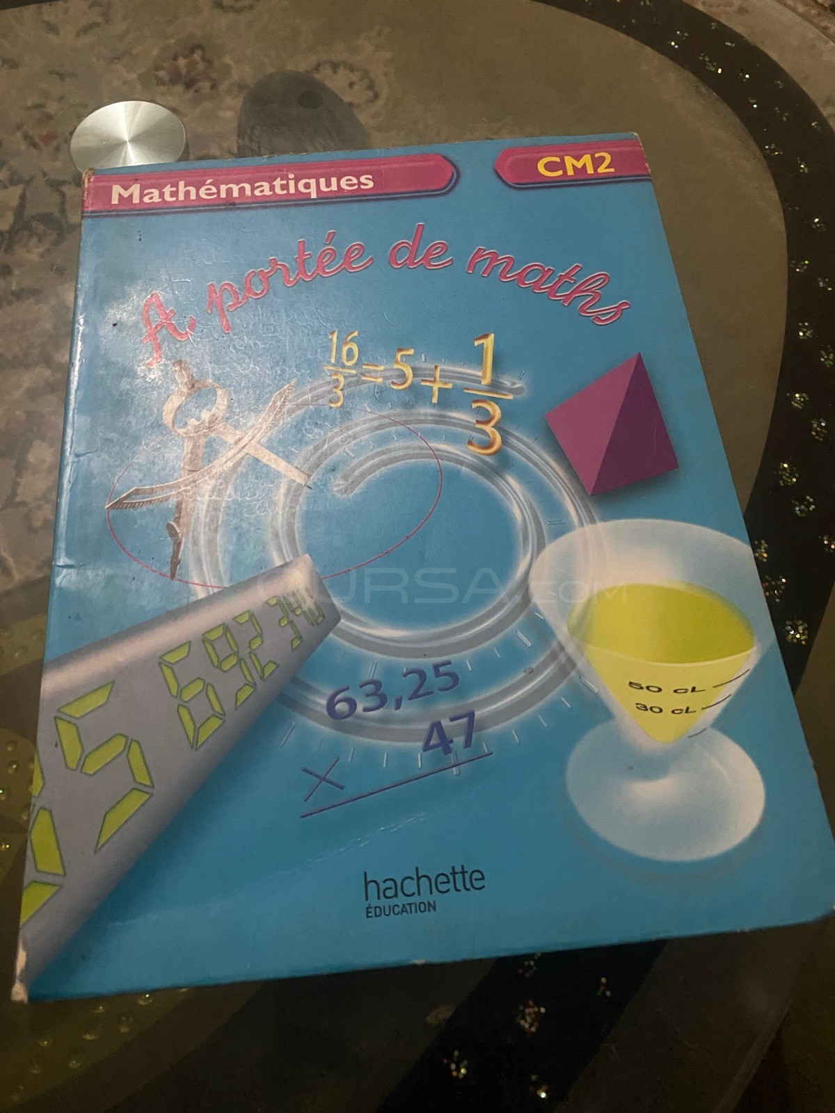 Livre de Mathématiques CM2 – "À portée de maths" (Hachette Education) à Sebkha — photo 1
