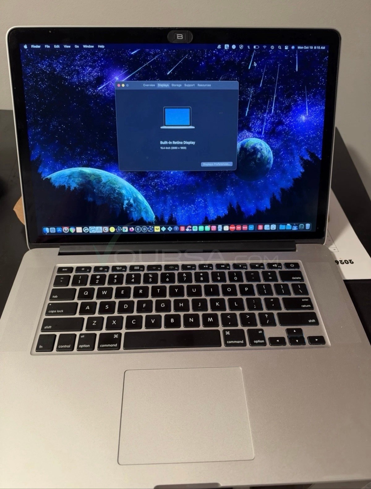 MacBook Pro 15 pouce Retina 2015 16gb ram 500ssd à Tevragh Zeina — photo 1