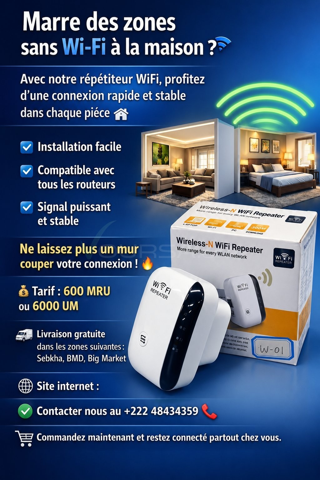 RÉPÉTITEUR WIFI à Sebkha — photo 1