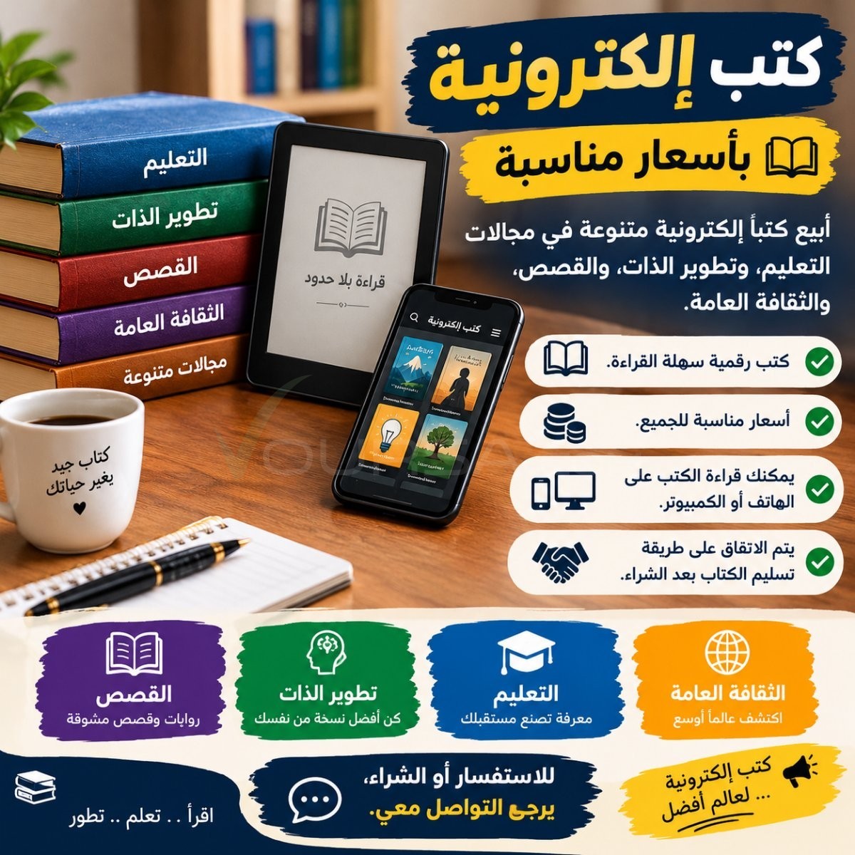 كتب إلكترونية (PDF) في مختلف المجالات à El Mina — photo 1