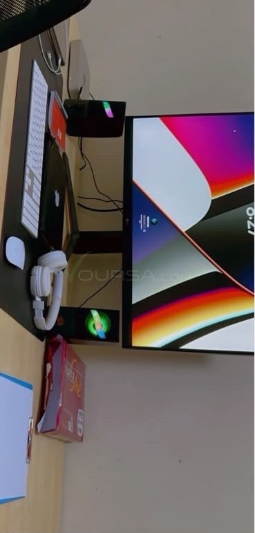 ماك ميني ام 2 مع شاشة 34 انش من LG مع ماوس وكيبورد من أبل à Teyarett — photo 1